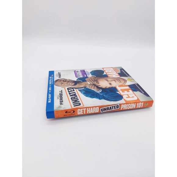 Get Hard Blu-ray Movie Will Ferrell Kevin Hart Comedy Hilarious With Dust Cover - Picture 3 of 8